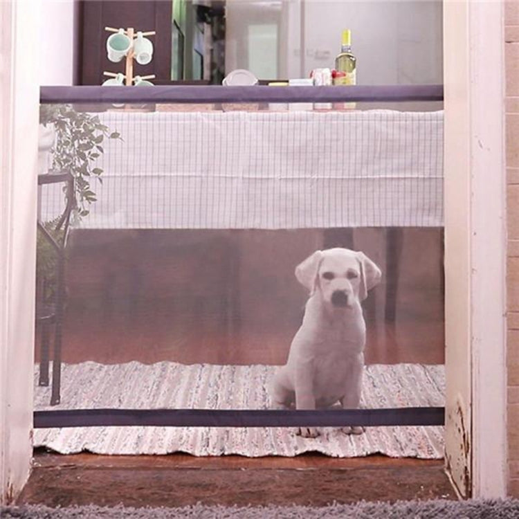 Cercas para mascotas para perros, puerta mágica plegable portátil de protección segura, puerta mágica para perros, gatos y mascotas, 180cm x72cm, 110cm x72cm
