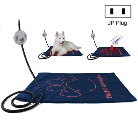 Almohadilla térmica para mascotas Manta eléctrica impermeable y antirrayas, tamaño: 60x45 cm