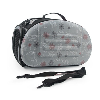 Bolso portátil para gatos, bolsa de viaje plegable, bolsa de transporte para cachorros, bolsas de hombro de malla para mascotas, 36x22x20cm