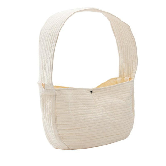 Bolsa de mensajero para salida de mascotas, bolso de hombro único de gran capacidad, S