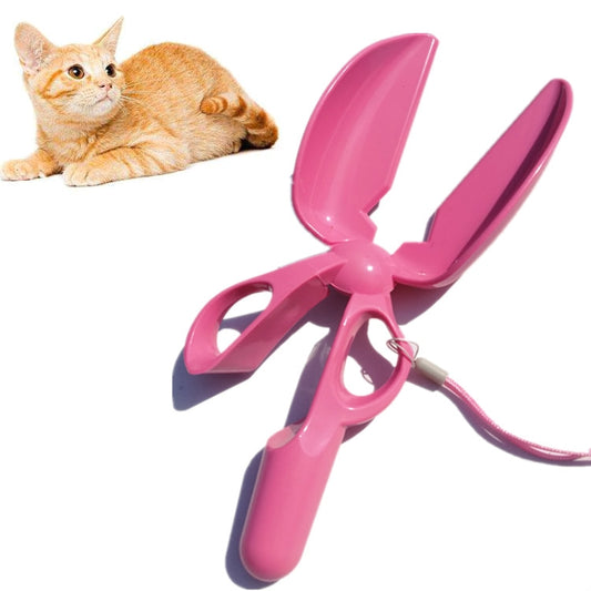 4 Uds. Recogedor de estiércol para perros y gatos, tipo tijera, pala para excrementos, productos de limpieza para mascotas