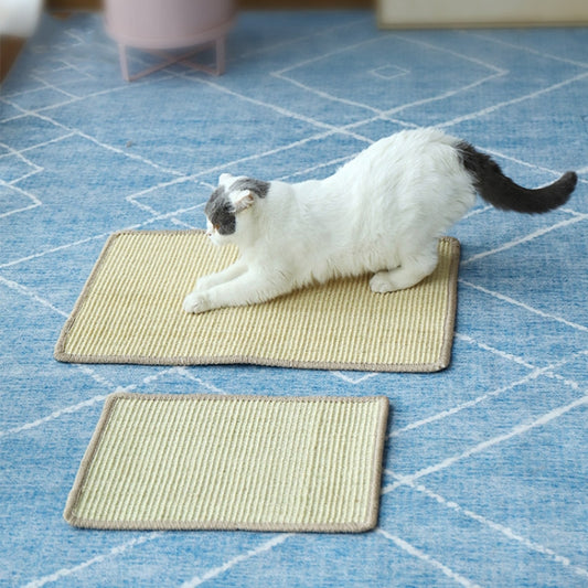 Almohadilla para rascar para gatos, suministros para mascotas, alfombra, estera para dormir, mantel individual para gatos, entrega de colores aleatorios, Overlock 30x40cm, Overlock 40x60cm, Overlock 50x80cm, Overlock 60x90cm