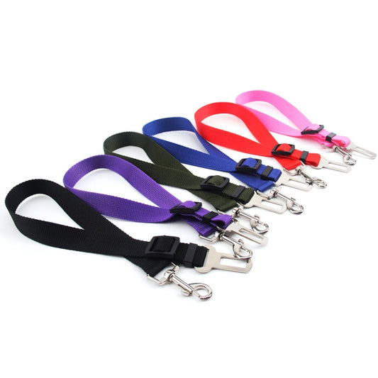 Cinturón de seguridad con hebilla para mascotas en el asiento del automóvil de 10 PCS, entrega aleatoria de colores, Car Seat Pet Buckle