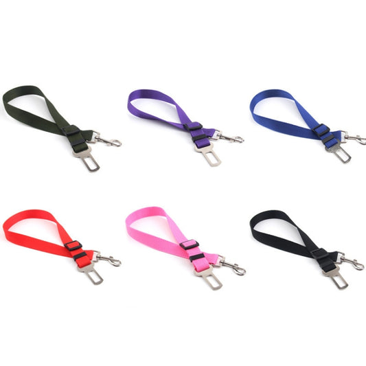Cinturón de seguridad con hebilla para mascotas en el asiento del automóvil de 10 PCS, entrega aleatoria de colores, Car Seat Pet Buckle