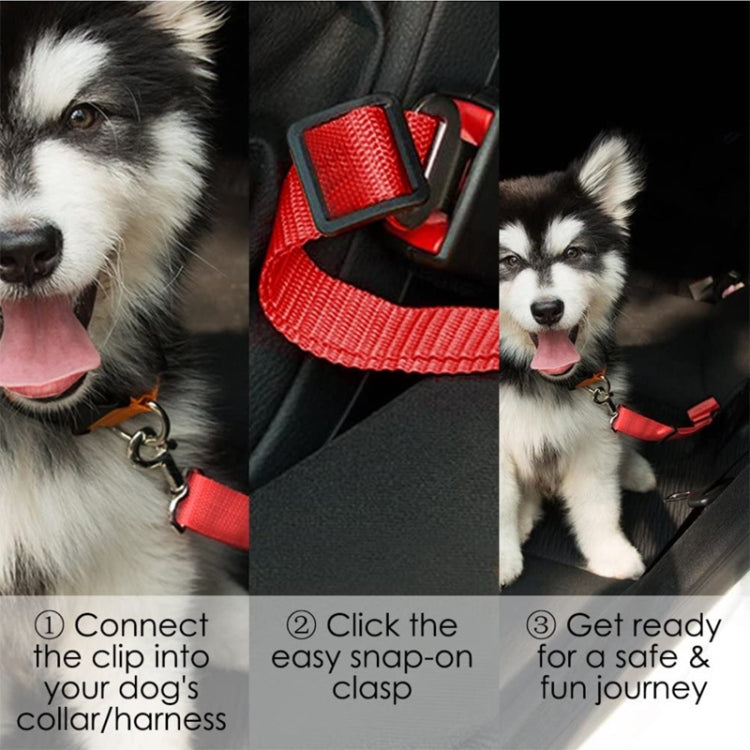Cinturón de seguridad con hebilla para mascotas en el asiento del automóvil de 10 PCS, entrega aleatoria de colores, Car Seat Pet Buckle