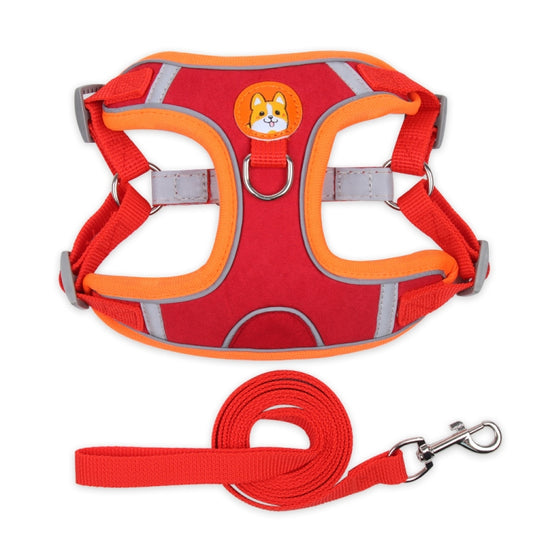 BL-867 Pet Chest Straps Reflective Dog Traction Rope, Tamaño:, S, M, L, XL