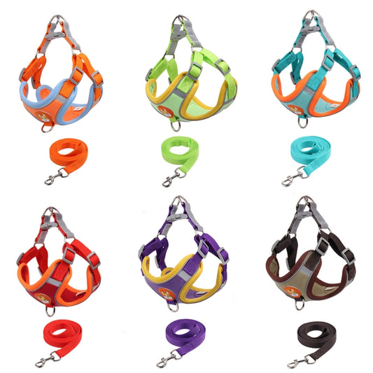 BL-867 Pet Chest Straps Reflective Dog Traction Rope, Tamaño:, S, M, L, XL