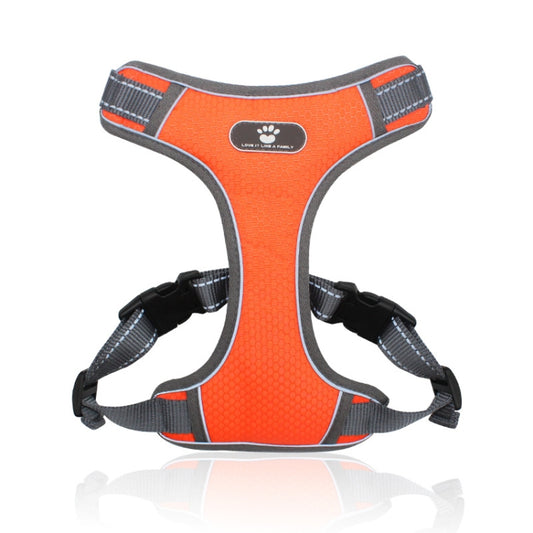 BL-852 Cuerda de tracción para mascotas Malla Transpirable Correas para el pecho para perros, S, M, L, XL