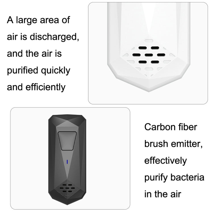 Purificador de aire de iones negativos CT02 Limpiador de eliminación de desodorante para mascotas, US Plug, EU Plug