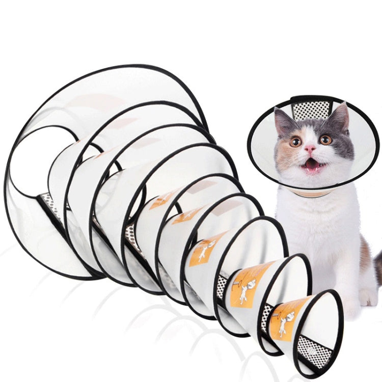 2 piezas de protección para mascotas, collar antimordida para gatos y perros después del cosmético y la operación, No.7, No.6, No.5, No.4, No.3