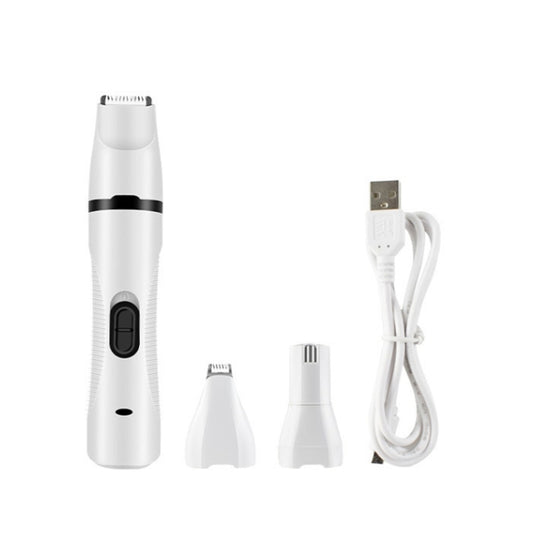 Afeitadora eléctrica USB para mascotas, cortadora de pelo para perros, pulidora de uñas, Nail Polisher