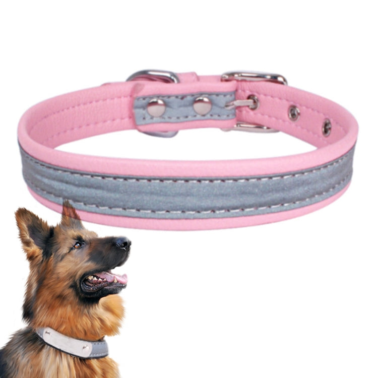 CL181K Collar reflectante suave para mascotas, XS No Iron Sheet Black, XS No Iron Sheet Dark Blue, XS No Iron Sheet Pink, XS No Iron Sheet Light Green, XS No Iron Sheet Purple, XS No Iron Sheet Dark Brown, XS No Iron Sheet Light Brown������������������...