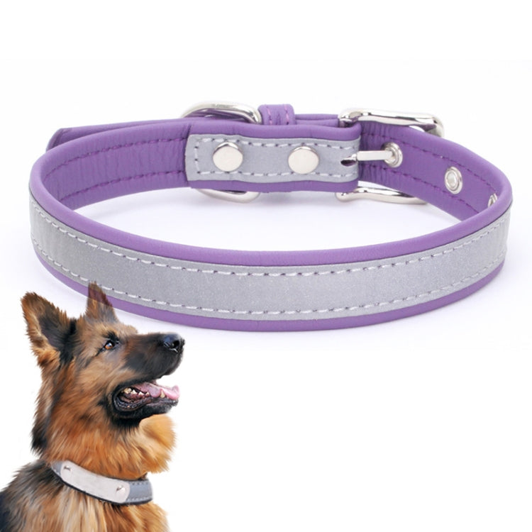 CL181K Collar reflectante suave para mascotas, XS No Iron Sheet Black, XS No Iron Sheet Dark Blue, XS No Iron Sheet Pink, XS No Iron Sheet Light Green, XS No Iron Sheet Purple, XS No Iron Sheet Dark Brown, XS No Iron Sheet Light Brown������������������...