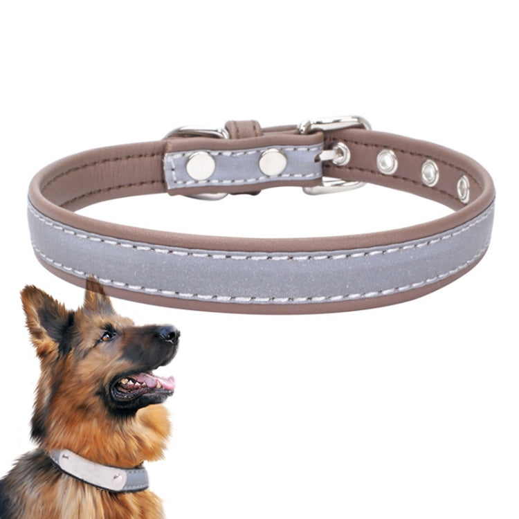 CL181K Collar reflectante suave para mascotas, XS No Iron Sheet Black, XS No Iron Sheet Dark Blue, XS No Iron Sheet Pink, XS No Iron Sheet Light Green, XS No Iron Sheet Purple, XS No Iron Sheet Dark Brown, XS No Iron Sheet Light Brown������������������...