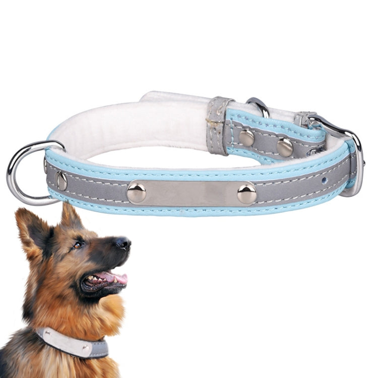 CL181K Collar reflectante suave para mascotas, XS Velvet Bottom Red, XS Velvet Bottom Blue, XS Velvet Bottom Black, XS Velvet Bottom Brown, XS Velvet Bottom Pink, S Velvet Bottom Red, S Velvet Bottom Blue, S Velvet Bottom Black, S Velvet Bottom Brown��...