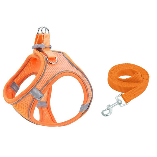 TM050 Correa para el pecho para mascotas Tipo de chaleco Cuerda de tracción reflectante transpirable, XXXS, XXS, XS, S, M, L