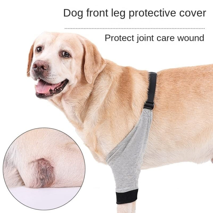 Rodilleras para mascotas Transpirable Codera para perros Brace para piernas delanteras, S, M, L, XL, XXL