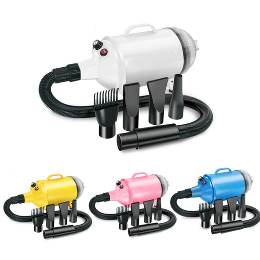 Secador para perros de 2100 W, velocidad continua, chorro de pelo para mascotas con aspiradora