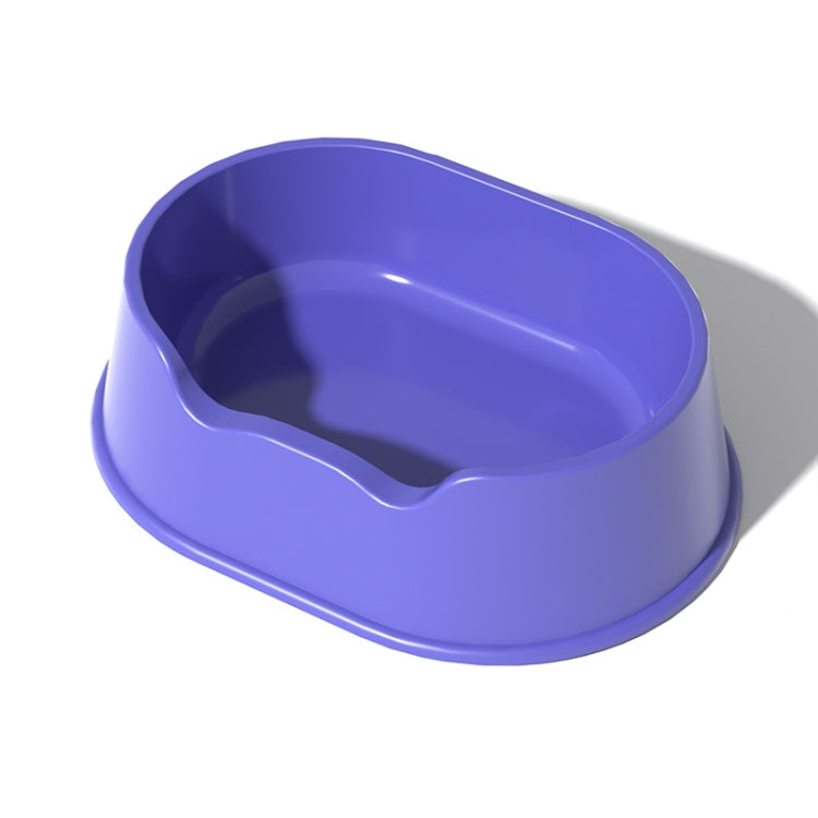 Bandeja de arena abierta Perrera de plástico para mascotas de gran capacidad, Square Purple, Square Orange, Square Green, Round Purple, Round Orange, Round Green