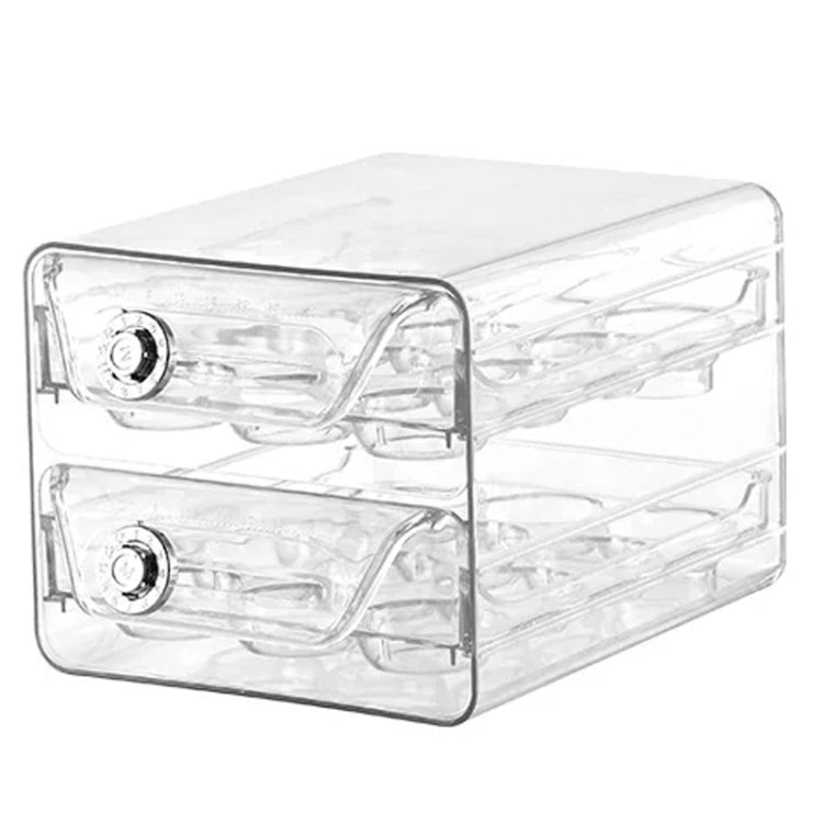Caja de almacenamiento de huevos Caja de huevos transparente de múltiples especificaciones PET, Middle Single Layer 12 Grid, Large Single Layer 20 Grid, Extra Large Single Layer 30 Grid, Middle Layer Double Layer 24 Grid, Large Double Layer 40 Grid����...