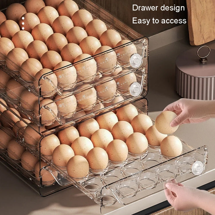 Caja de almacenamiento de huevos Caja de huevos transparente de múltiples especificaciones PET, Middle Single Layer 12 Grid, Large Single Layer 20 Grid, Extra Large Single Layer 30 Grid, Middle Layer Double Layer 24 Grid, Large Double Layer 40 Grid����...
