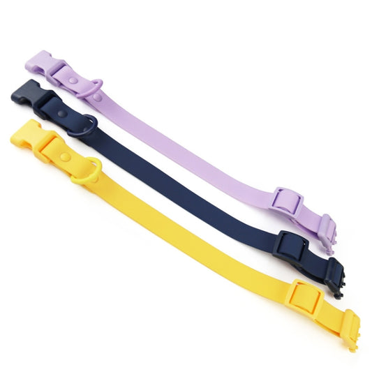 Collar de perro con correa ajustable, bobina de tracción para mascotas a prueba de agua, S