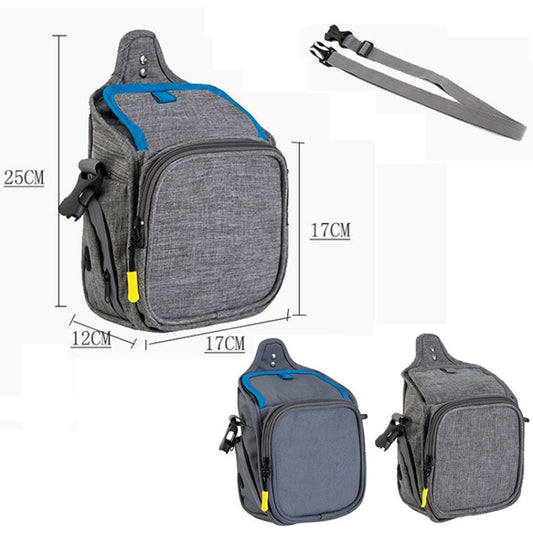 Bolsa de entrenamiento portátil para mascotas, bolsa de cintura para aperitivos para perros y salidas, 25x17x12cm