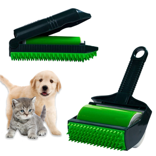 Removedor de pelo reutilizable para mascotas, rodillo adhesivo para limpieza de pelo, removedor de pelusa lavable, limpiador de polvo para ropa