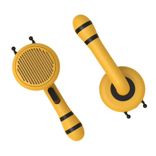 Abeja Pet Comb Gatos Depilación Masaje Cepillo de aguja