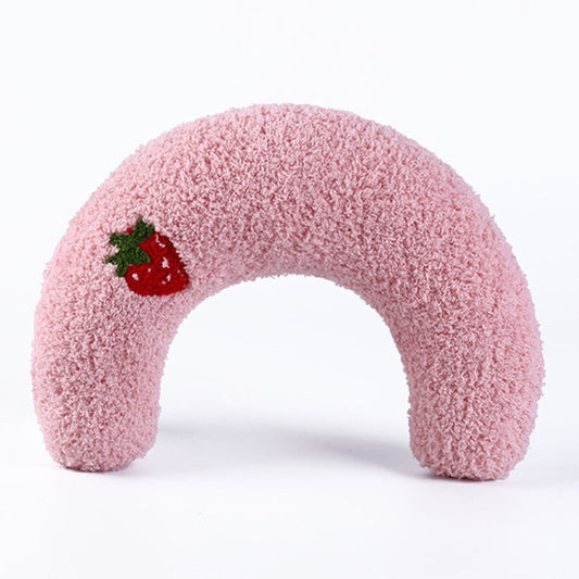 Almohada en forma de U para gatos, cojín para dormir para perros y mascotas