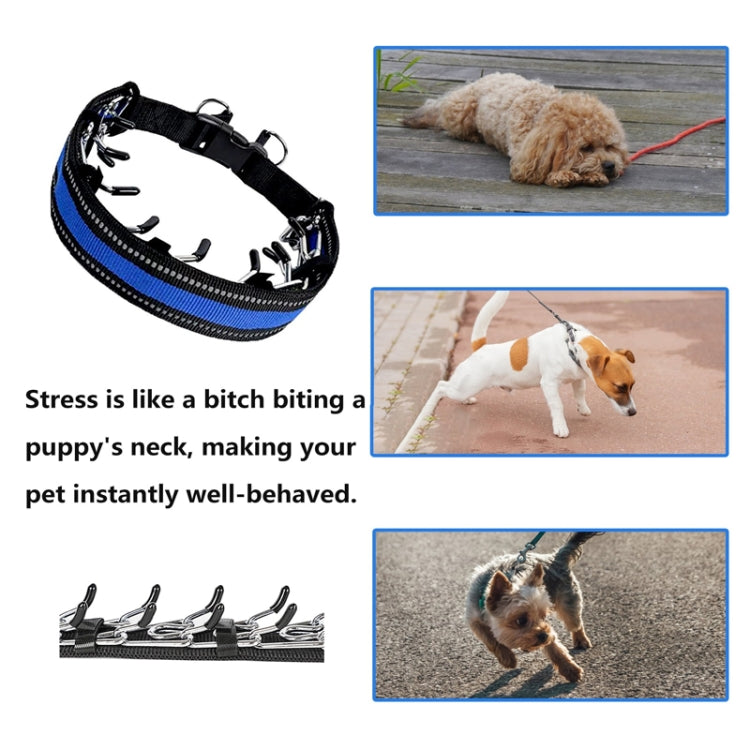 Collar de cadena estimulante para entrenamiento de mascotas, Corral para perros con punzón antiexplosión, S, M, L, XL