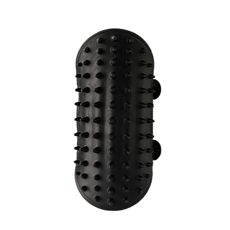 Rascador multifuncional para patas de mesa para gatos, cepillo de masaje para el cabello de silicona para mascotas