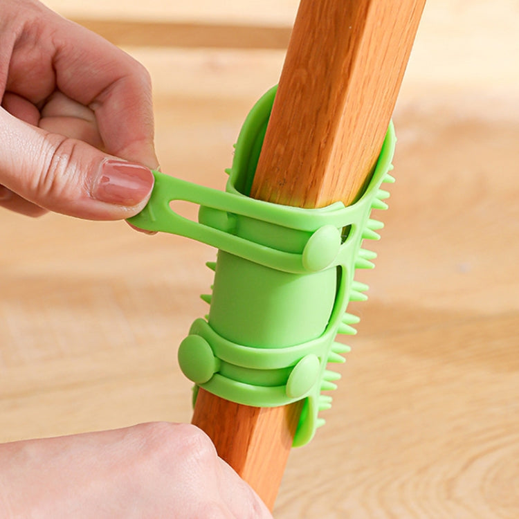 Rascador multifuncional para patas de mesa para gatos, cepillo de masaje para el cabello de silicona para mascotas