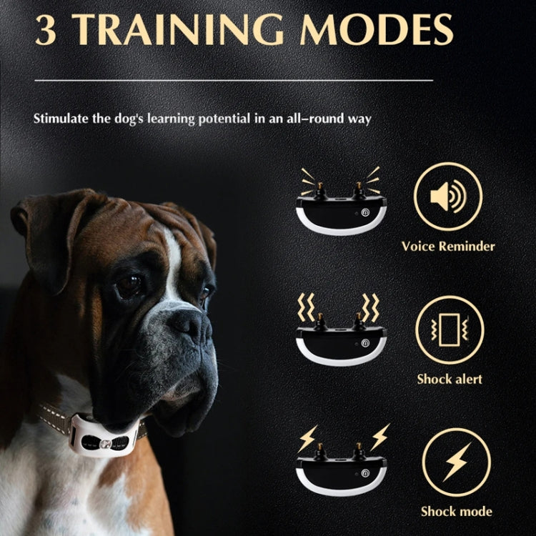 Cerca electrónica para mascotas, parada inalámbrica, Barker, Collar para perros al aire libre, entrenador de perros con Control remoto, 1 Drag 1, 1 Drag 2, 1 Drag 3