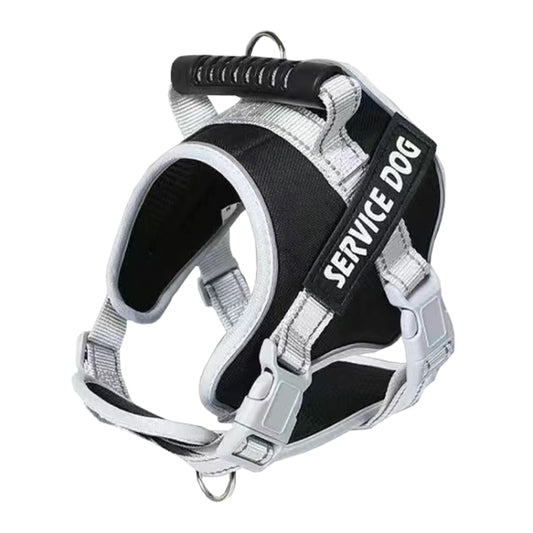 Arnés de pecho a prueba de explosiones para perros grandes Correa de viaje para perros, Single Black, Single Red, Single Pink, Black+1.5m Round Rope, Red+1.5m Round Rope, Pink+1.5m Round Rope), Black+2m Round Rope, Red+2m Round Rope, Pink+2m Round Rope