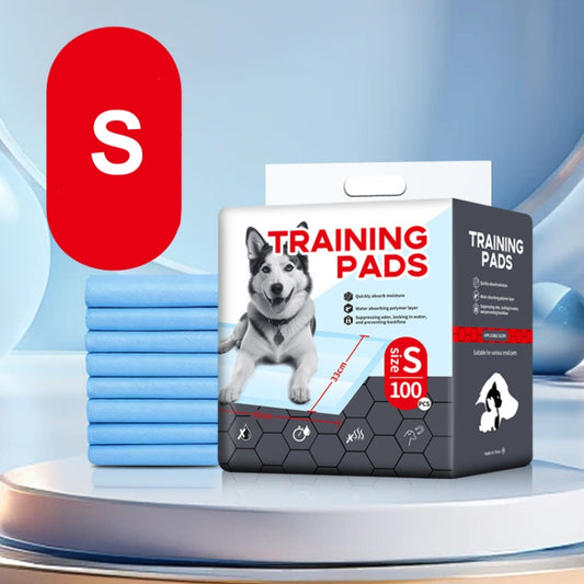 Almohadillas de entrenamiento para mascotas Almohadilla para pañales para perros absorbente de agua espesa, S 33 x 45cm 100pcs / Pack, M 45 x 60cm 50pcs / Pack, L 60 x 60cm 40pcs / Pack, XL 60 x 90cm 20pcs / Pack