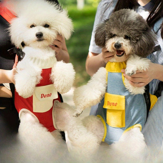Bolsa de transporte para exteriores para mascotas de cuatro patas DONO Mochila transpirable, S, M, L, XL, XXL, XXXL