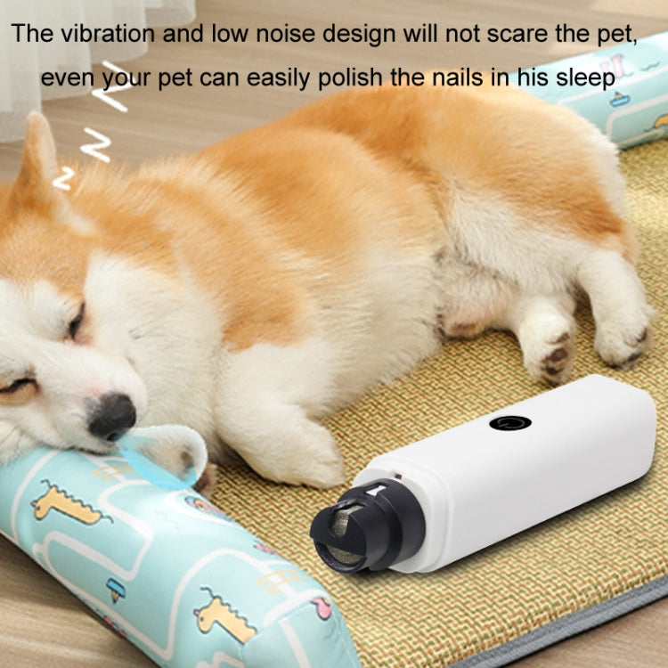 Amoladora de uñas totalmente automática para mascotas con luz LED