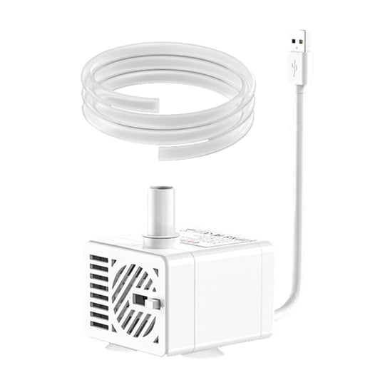 Bomba dosificadora de agua para mascotas USB Innovator Group, bomba de agua CC sin escobillas micro silenciosa de 5 V, Automatic Drainage+1m Pipe, Automatic Drainage+2m Pipe, No Water Power Off+1m Pipe, No Water Power Off+2m Pipe