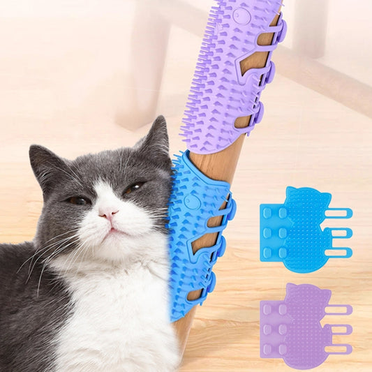 Cepillo masajeador para mascotas con rascador autoexcitante Cats Corner