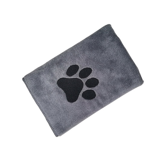 Toalla absorbente de microfibra para mascotas Toalla de baño para perros y gatos, 50x100cm, 35x75cm