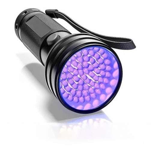 YWXLight 51 LEDs 395nm UV LED Linterna, soporte para detección de orina de mascotas